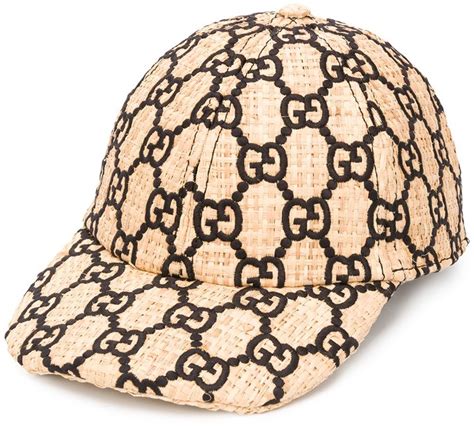 gucci gg embroidered baseball hat